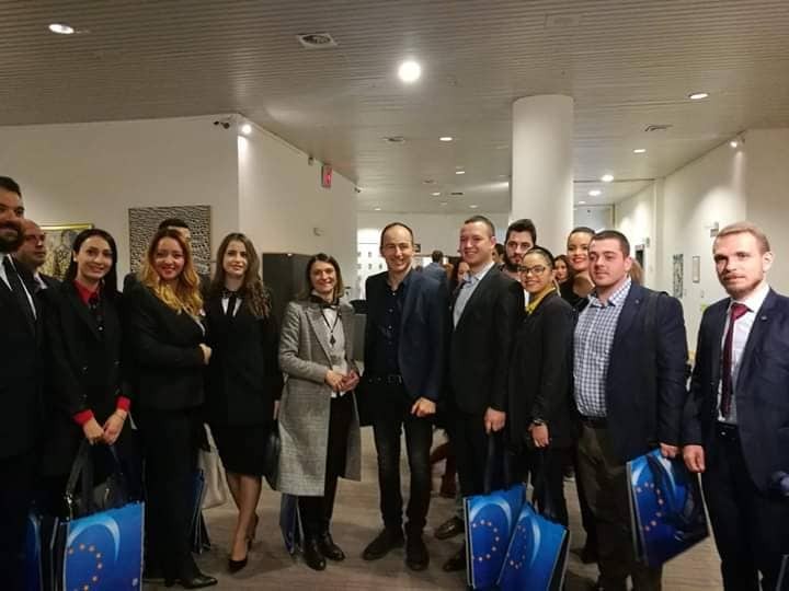 Институт Охрид во посета на Европскиот Парламент во Брисел
